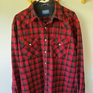Pendleton Canyon Wool Plaid Shirt